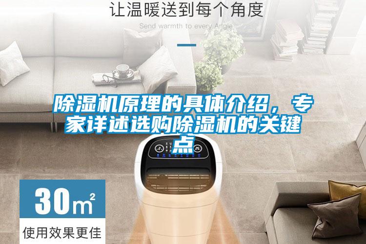 除湿机原理的具体介绍,专家详述选购除湿机的关键点
