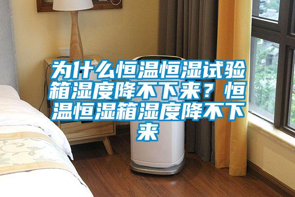 为什么恒温恒湿试验箱湿度降不下来?恒温恒湿箱湿度降不下来