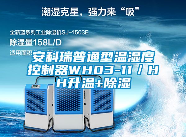 安科瑞普通型温湿度控制器WH03-11/HH升温+除湿