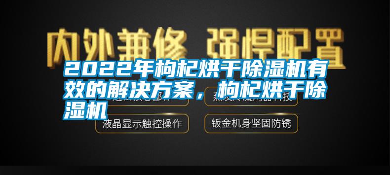 2022年枸杞烘干除湿机有效的星空app6下载，枸杞烘干除湿机