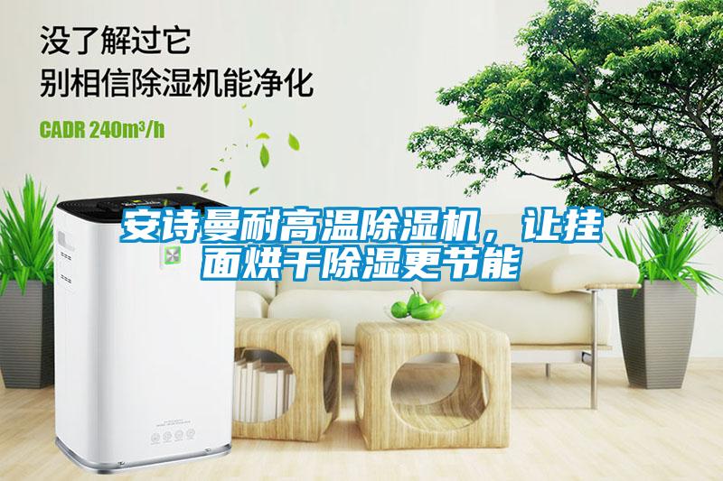 xk星空体育官网耐高温除湿机，让挂面烘干除湿更节能