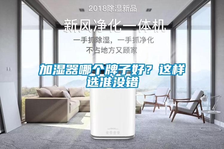 加湿器哪个牌子好？这样选准没错