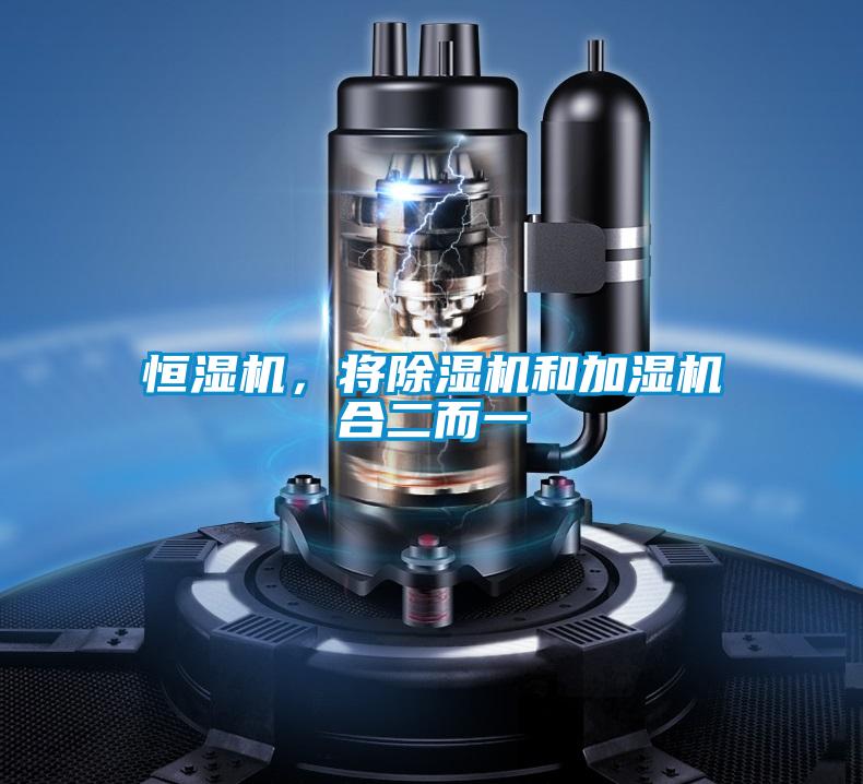 恒湿机，将除湿机和加湿机合二而一