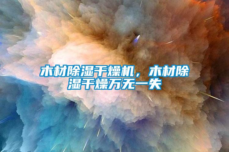 木材除湿干燥机，木材除湿干燥万无一失