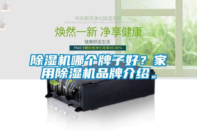 除湿机哪个牌子好？星空体育app官网品牌介绍。