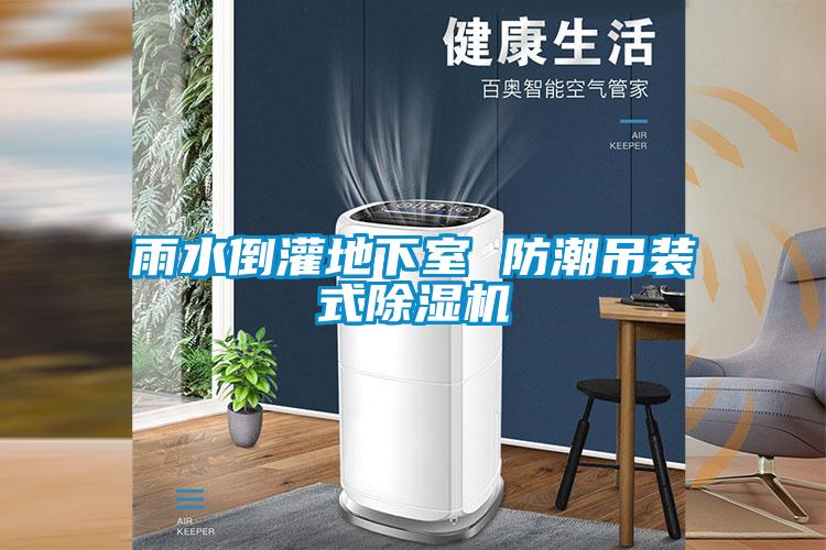 雨水倒灌地下室 防潮吊装式除湿机