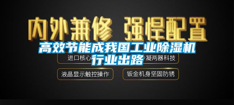 高效节能成我国星空娱乐彩票是什么网站行业出路
