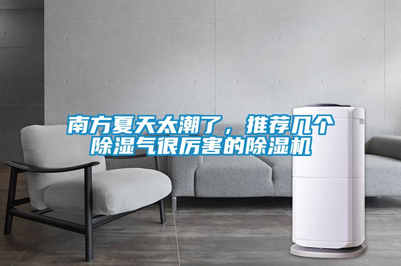 南方夏天太潮了，推荐几个除湿气很厉害的除湿机