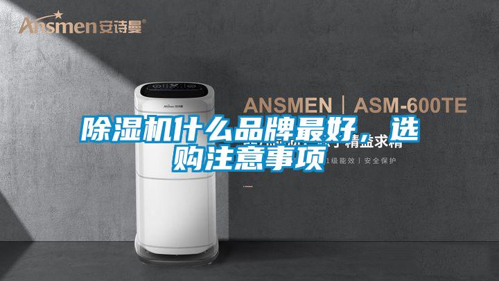 除湿机什么品牌最好，选购注意事项