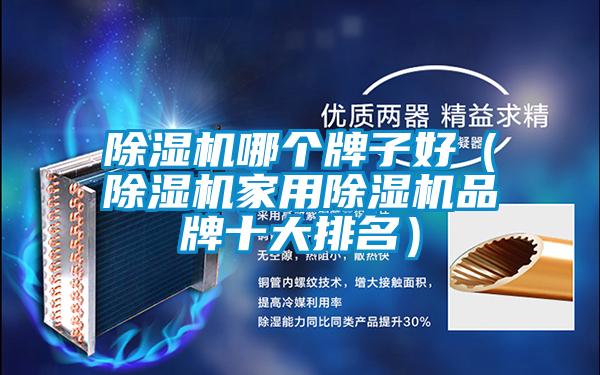除湿机哪个牌子好（除湿机星空体育app官网品牌十大排名）