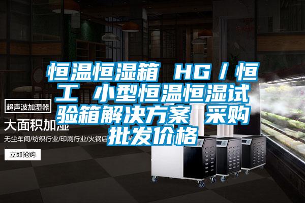 恒温恒湿箱 HG／恒工 小型恒温恒湿试验箱星空app6下载 采购批发价格