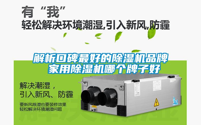 解析口碑最好的除湿机品牌 星空体育app官网哪个牌子好