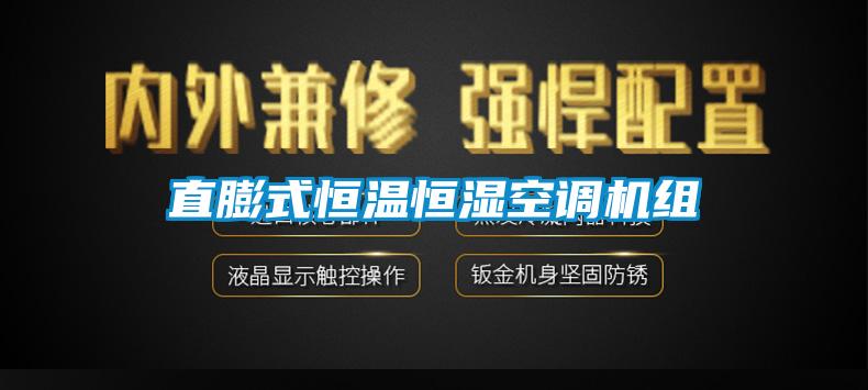 直膨式恒温恒湿空调机组