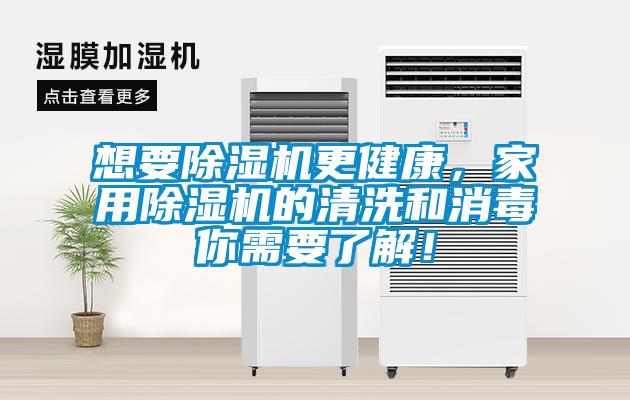 想要除湿机更健康，星空体育app官网的清洗和消毒你需要了解！