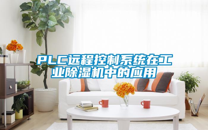 PLC远程控制系统在星空娱乐彩票是什么网站中的应用