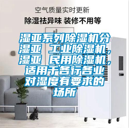 湿亚系列除湿机分湿亚 星空娱乐彩票是什么网站，湿亚 民用除湿机，适用于各行各业对湿度有要求的场所
