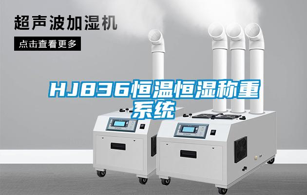 HJ836恒温恒湿称重系统