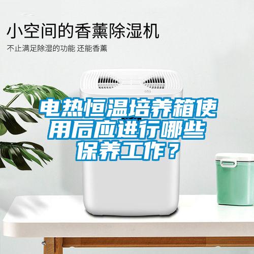 电热恒温培养箱使用后应进行哪些保养工作？