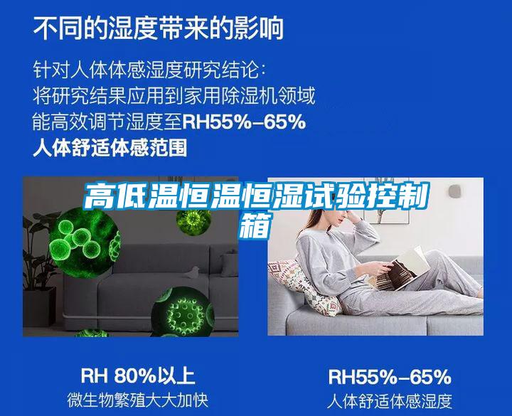 高低温恒温恒湿试验控制箱
