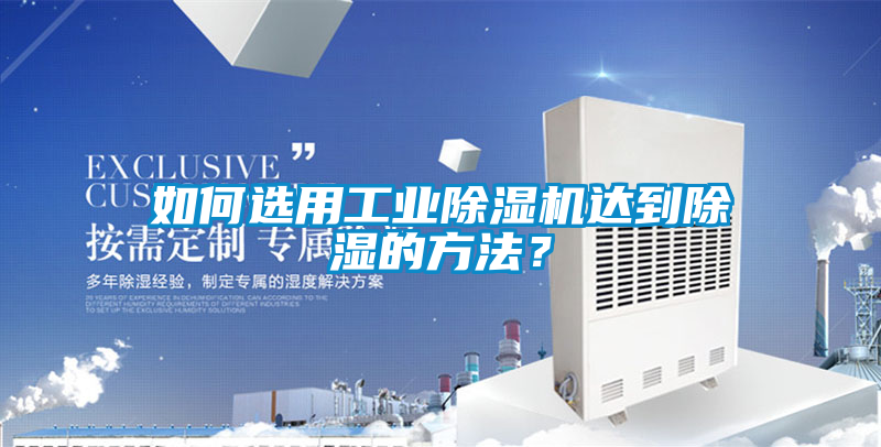如何选用星空娱乐彩票是什么网站达到除湿的方法？