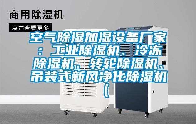 空气除湿加湿设备厂家：星空娱乐彩票是什么网站、冷冻除湿机、转轮除湿机、吊装式新风净化除湿机（