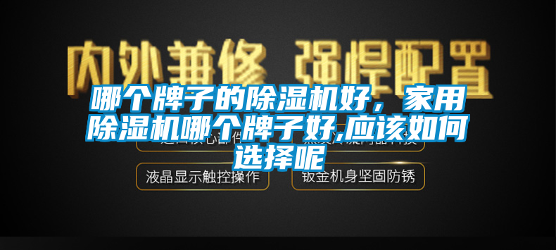 哪个牌子的除湿机好，星空体育app官网哪个牌子好,应该如何选择呢