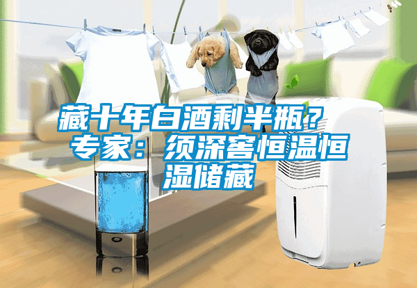 藏十年白酒剩半瓶？ 专家：须深窖恒温恒湿储藏