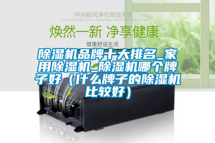 除湿机品牌十大排名_星空体育app官网_除湿机哪个牌子好（什么牌子的除湿机比较好）