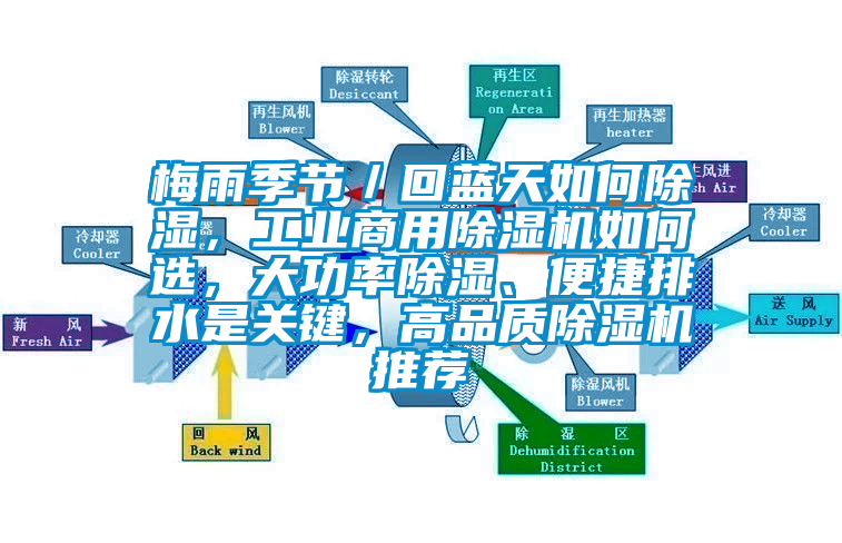 梅雨季节／回蓝天如何除湿，工业星空app官网下载手机版如何选，大功率除湿、便捷排水是关键，高品质除湿机推荐