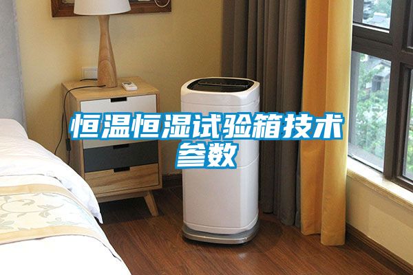 恒温恒湿试验箱技术参数